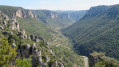 A la base du Rocher de Capluc, vue imprenable ... A la base du Rocher de Capluc, vue imprenable ...