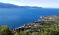 En balcon au-dessus du Lac de Garde à partir de Piovere En balcon au-dessus du Lac de Garde à partir de Piovere