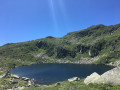 Arrivée à l'étang d'Alate Arrivée à l'étang d'Alate
