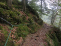 Arrivée à la Roche du Lac Arrivée à la Roche du Lac