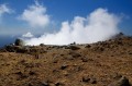 Au sommet de la Soufrière Au sommet de la Soufrière