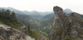Vue sur la vallée de Zakopane Vue sur la vallée de Zakopane
