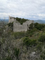 Le Château d'Allègre à partir des Fumades Le Château d'Allègre à partir des Fumades