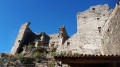 La tour Gisquet et le château de Montalet au départ de Saint-Ambroix La tour Gisquet et le château de Montalet au départ de Saint-Ambroix