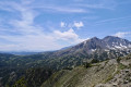 Le Pic de Mortiers - les Camporells depuis la station de Formiguères Le Pic de Mortiers - les Camporells depuis la station de Formiguères