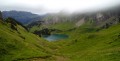 Lac Lioson et Pic Chaussy Lac Lioson et Pic Chaussy