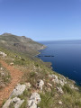 Circuit de la réserve de Zingaro : sentiero di mezza costa. Circuit de la réserve de Zingaro : sentiero di mezza costa.