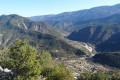 Sur les flancs du Mont Long entre Cuébris et Roquestéron Sur les flancs du Mont Long entre Cuébris et Roquestéron