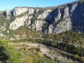 Falaises de la gorge Falaises de la gorge