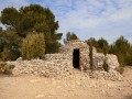 Les capitelles au départ de Saze Les capitelles au départ de Saze