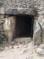 Le cairn de Gravinis et l'île de Berder à Larmor-Baden Le cairn de Gravinis et l'île de Berder à Larmor-Baden