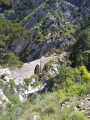 la clue du Riolan, le vieux pont sarde Sarde la clue du Riolan, le vieux pont sarde Sarde