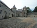 La cour intérieure du Château de Trazegnies