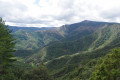 la crête du sentier des 4000 marches vue depuis le chemin d'Aire de Côte la crête du sentier des 4000 marches vue depuis le chemin d'Aire de Côte