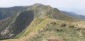 La crête près du Velky Krivan La crête près du Velky Krivan