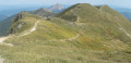 La crête vers le Chleb La crête vers le Chleb