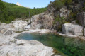 Les vasques du Cavu et le ruisseau de Sainte-Lucie Les vasques du Cavu et le ruisseau de Sainte-Lucie