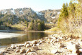 Lac Noir et Lac des Truites ou du Forlet à partir du Col du Wettstein Lac Noir et Lac des Truites ou du Forlet à partir du Col du Wettstein