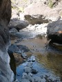 Le fond de la rivière des galets Le fond de la rivière des galets