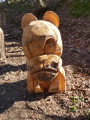 Très jolie sculpture le long du sentier du sculpteur Très jolie sculpture le long du sentier du sculpteur
