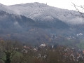 Le village de Lipbyrg au pied du Blauen Le village de Lipbyrg au pied du Blauen