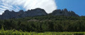 Les dentelles de Montmirail à partir de Gigondas Les dentelles de Montmirail à partir de Gigondas