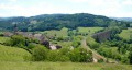 La Montagne de Dun et le Viaduc de Mussy La Montagne de Dun et le Viaduc de Mussy