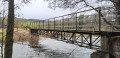 Passerelle au dessus de l'Ourthe occidentale Passerelle au dessus de l'Ourthe occidentale