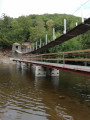 Passerelle en construction autre vue Passerelle en construction autre vue