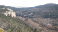 L'ermitage de Saint-Ferreol depuis Saint-Privat-de-Champclos L'ermitage de Saint-Ferreol depuis Saint-Privat-de-Champclos