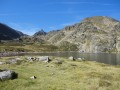Etang de Pédourès et Etang du Siscar en boucle. Etang de Pédourès et Etang du Siscar en boucle.