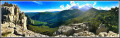 Cadières de Brandis depuis le Col des Lèques Cadières de Brandis depuis le Col des Lèques