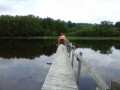 Ponton au-dessus du lac Ponton au-dessus du lac