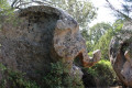 rocher sculpté par la nature