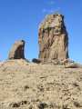Roque Nublo à partir de La Culata Roque Nublo à partir de La Culata