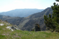 Sentier de crête (alt. env. 1000 m) avant d'arriver au Coulet Sentier de crête (alt. env. 1000 m) avant d'arriver au Coulet