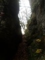 Sentier derrière la Roche Percée Sentier derrière la Roche Percée