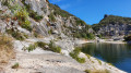 Grosse Pierre, Saut du Loup et la corniche des Gorges de l'Ardèche Grosse Pierre, Saut du Loup et la corniche des Gorges de l'Ardèche