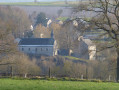 Vue de l'église de Saint Hadelin à partie de Les Agaus Vue de l'église de Saint Hadelin à partie de Les Agaus