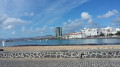Promenade en bord de mer à Arrecife Promenade en bord de mer à Arrecife